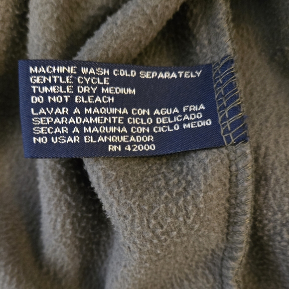 2 for $10 basic EDITIONS Fleece Zip Up Hoodie Small - Picture 5 of 5